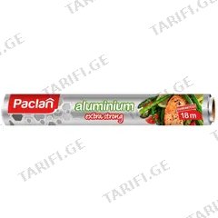 ფოლგა Paclan 18 მ ალუმინი