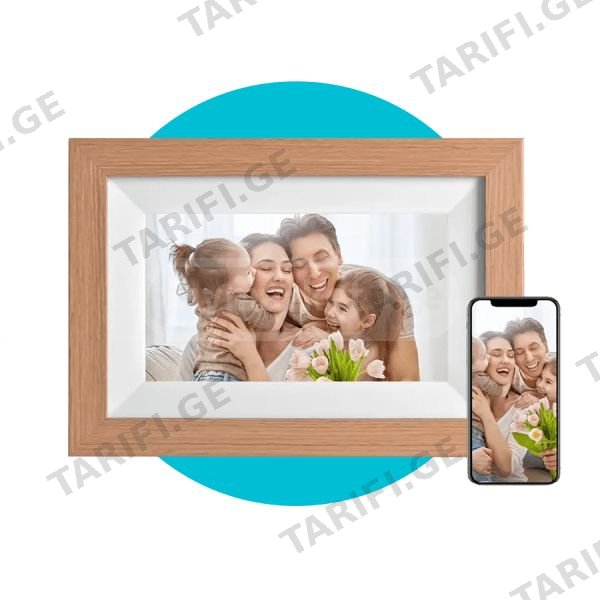 Kodak – 10 Inc Burlywood – RCF-1012W – Digital Photo Frame W