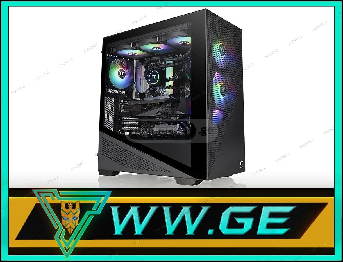 ✅Thermaltake Divider 370 TG ARGB Motherboard Sync ✅PC Case