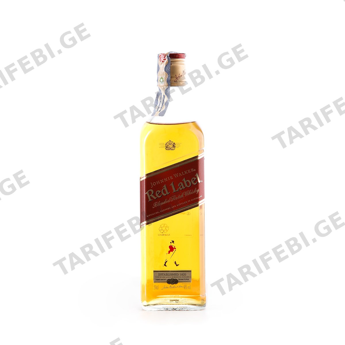ვისკი "JOHNNIE WALKER" წითელი 40% 0,5ლ