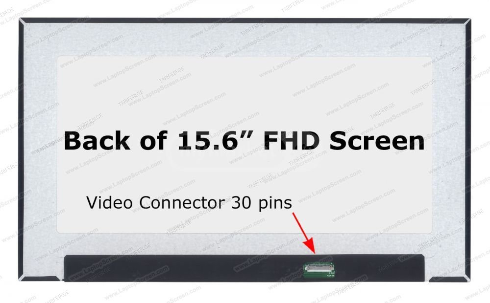 nv156fhm-n4v ნოუთბუქის ეკრანი Backfold laptop screen