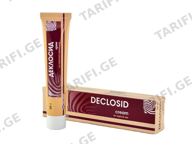 Declosid - დეკლოსიდი კრემი 30გ