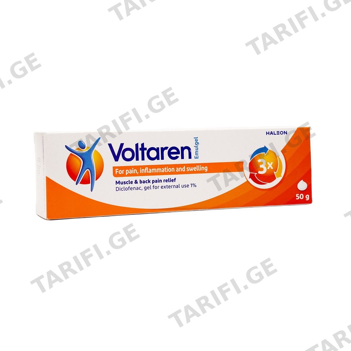 ვოლტარენი ემულგელი - Voltaren Emulgel 1% 50გ