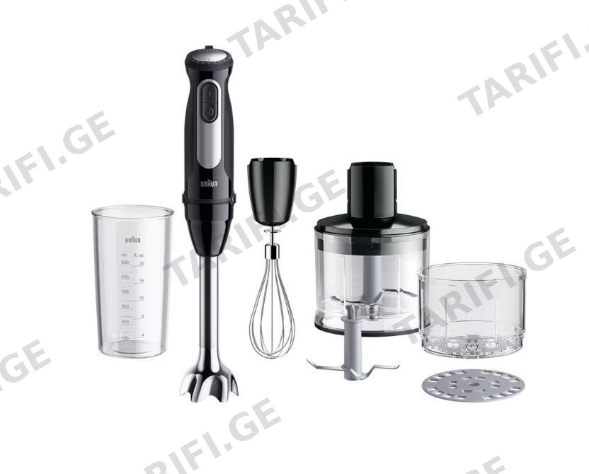 ხელის ბლენდერი BRAUN MQ55254MBK