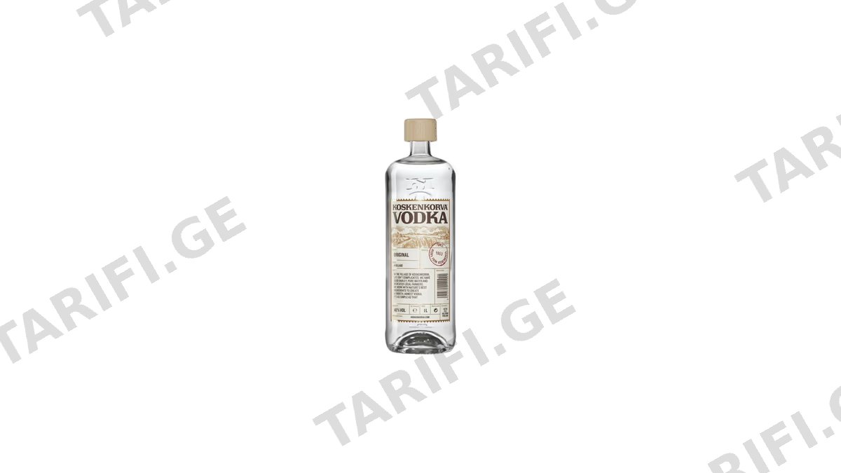 კოშკენკორვა არაყი 1ლ 40%