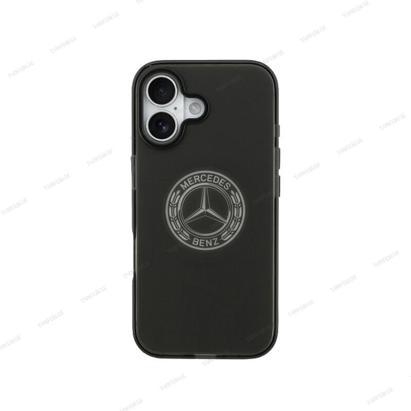 Mercedes-Benz Hc Magsafe Pc/Tpu Frosted W/ Vintage Logo Iphone 17 MEHMP17S25HTVILK Black