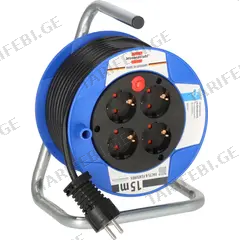 კოჭა Brennenstuhl Garant compact 15მ H05VV-F 3G1.5