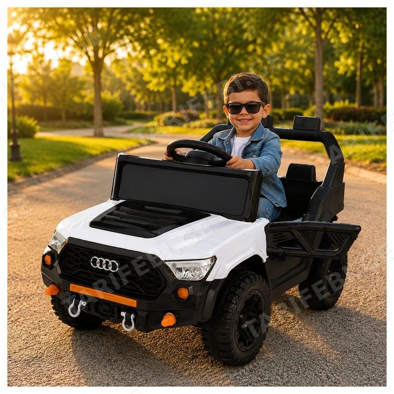 საბავშვო ელექტრო მანქანა AUDI GM-502-W 2 ძრავით 12V