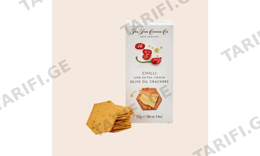 Fine&Cheese-კრეკერი ზეითუნის ზეთით და წიწაკით 125გრ