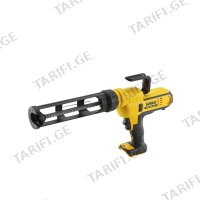 (18V) სილიკონის პისტოლეტი აკუმულატორით DeWALT DCE560N