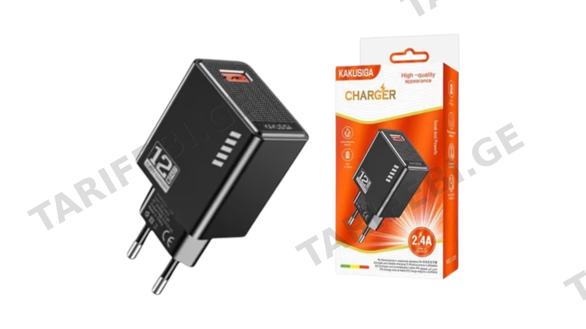 Kakusiga KSC-1235 adapter black 12W