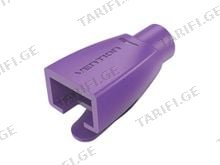 VENTION IODV0-50 RJ45 Strain Relief Boots Purple PVC Type 50 Pack ქსელის კაბელის დამცავი