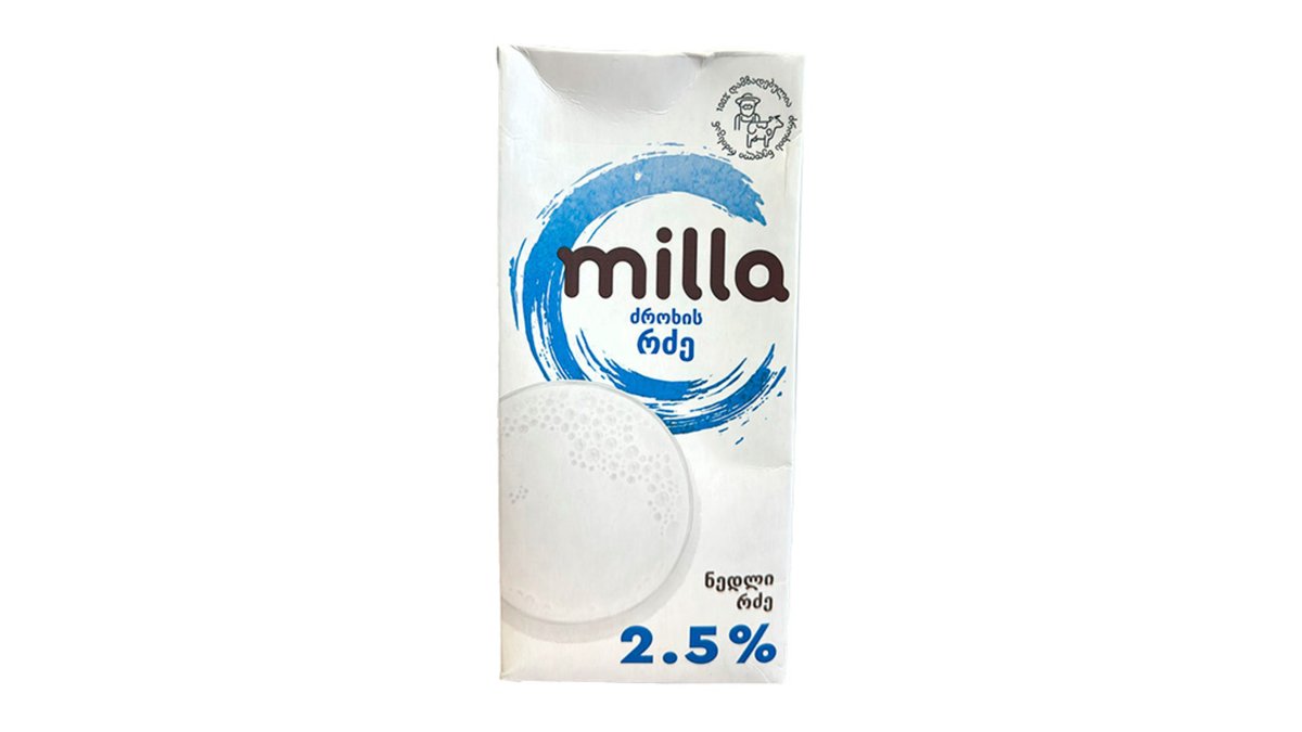 რძე / მილა 2.5% / 1ლ