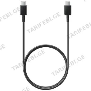 Samsung Type-C to Type-C 60W Black EP-DA705BBRGRU