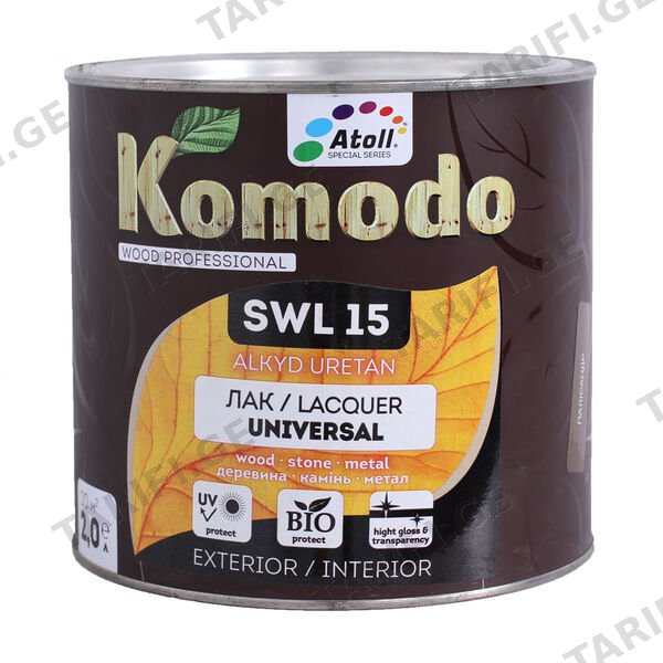 2ლ ლაქი პალისანდერი COMODO SWL-15