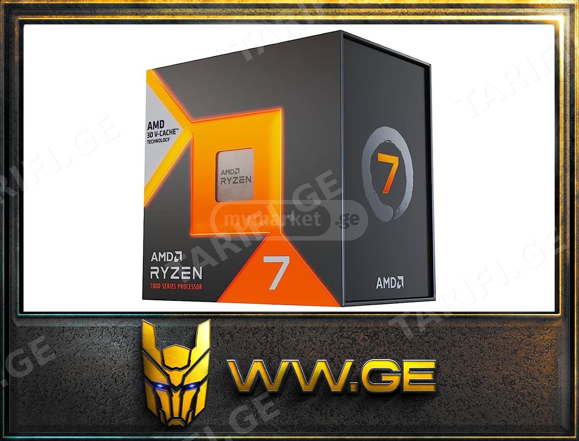 ✅AMD Ryzen 7 7800X3D 8-Core, 16-Thread CPU✅