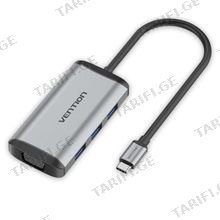 VENTION TGSHB Type-C USB ჰაბი
