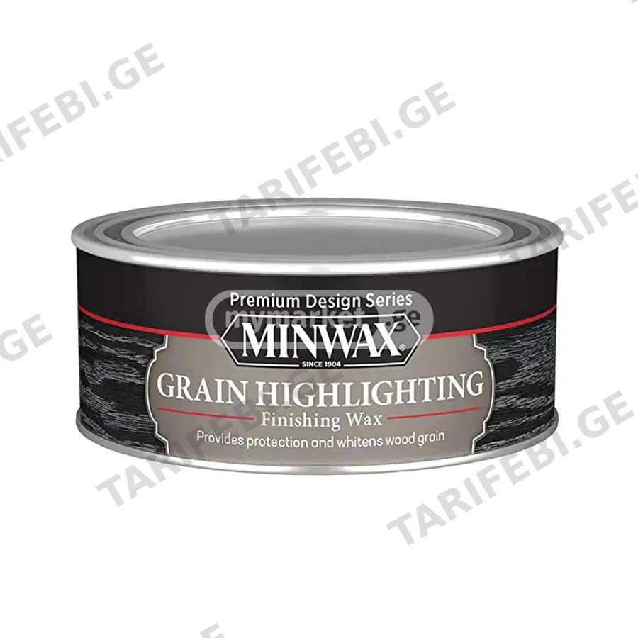 MINWAX მყარი ცვილი (ზეთის ბაზაზე) – 250მლ