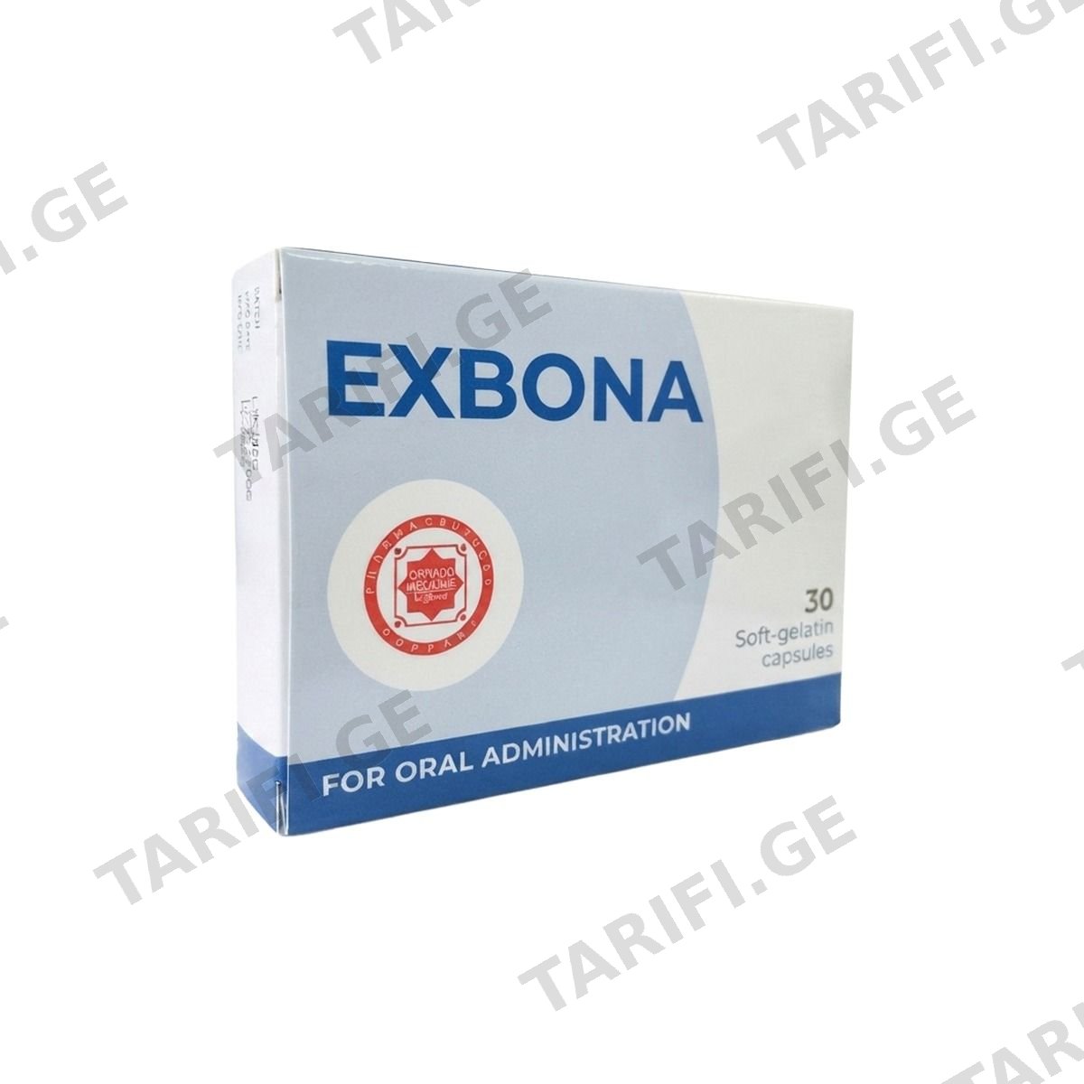 ექსბონა - Exbona 30 კაფსულა