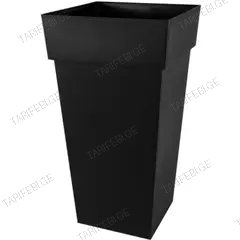 ქოთანი პლასტმასის EDA Plastiques POT TOSCANE XXL CARRE 98ლ 44 x 44 x 80,5სმ