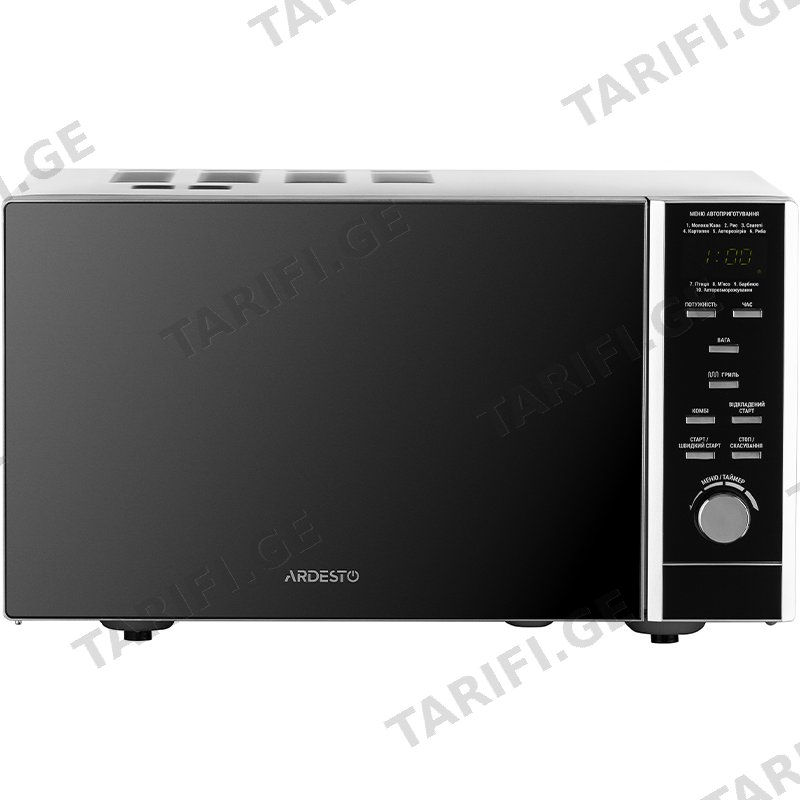 მიკროტალღური ღუმელი ARDESTO GO-EGR923BL (900 W, 23 L)