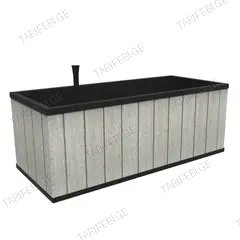 ქოთანი ყვავილის Keter Sequoia Large planter 131.4x58x50 სმ