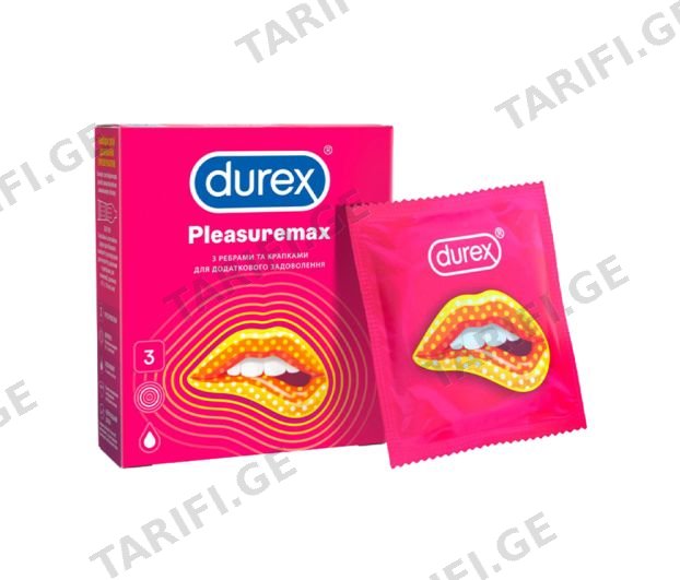 პრეზერვატივი დურექსი Pleasuremax N3