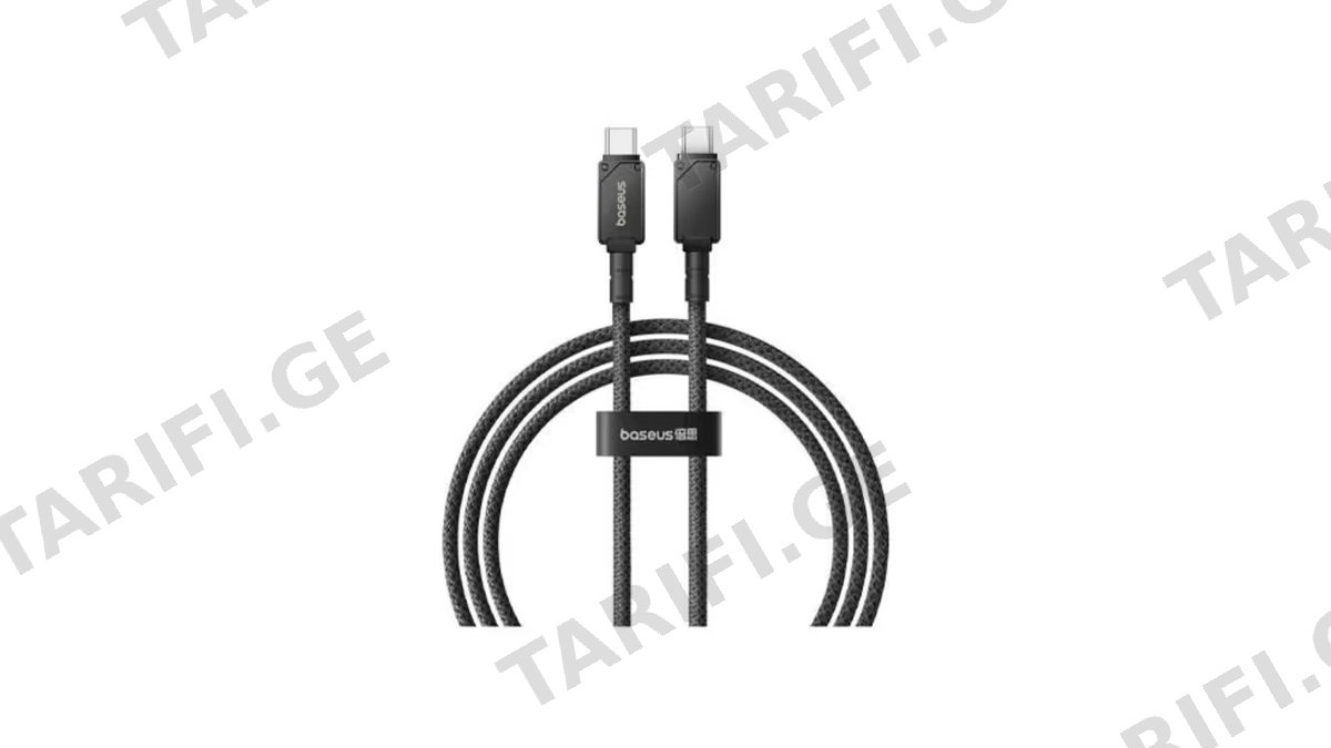 Baseus Unbreakable Series Fast Charging Cable Type-C to Type-C 100W 1m P10355800111-00