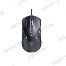 Onikuma CW917 Wired Gaming Mouse Black მაუსი