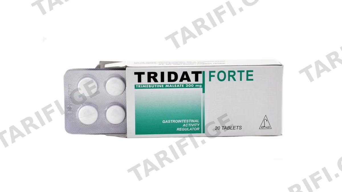 ტრიდატ ფორტე ტაბ.200მგ.N20