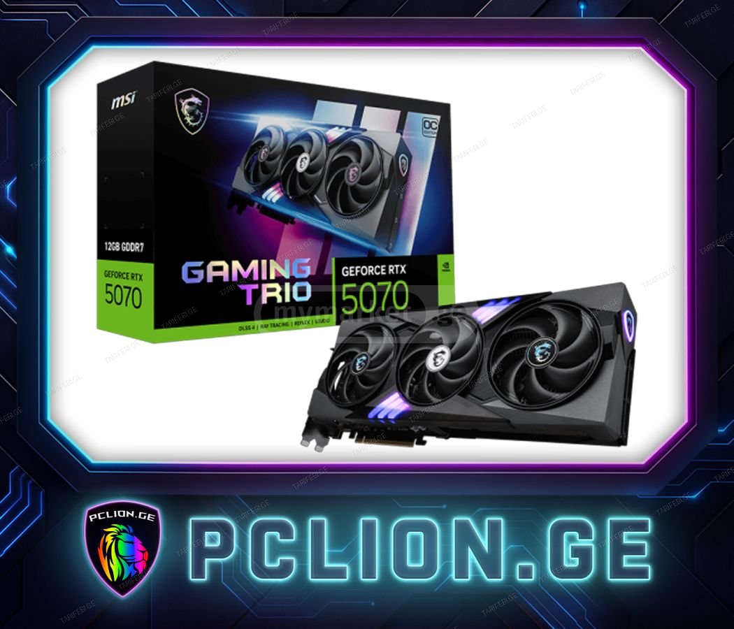 ☑️⚠️ MSI GeForce RTX 5070 12G GAMING TRIO OC⚠️☑️