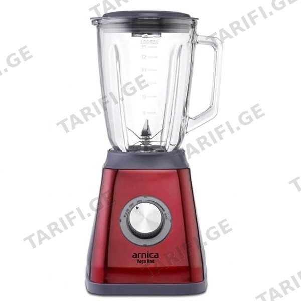ბლენდერი ARNICA 39020, 600W, 1.5L, BLENDER, RED