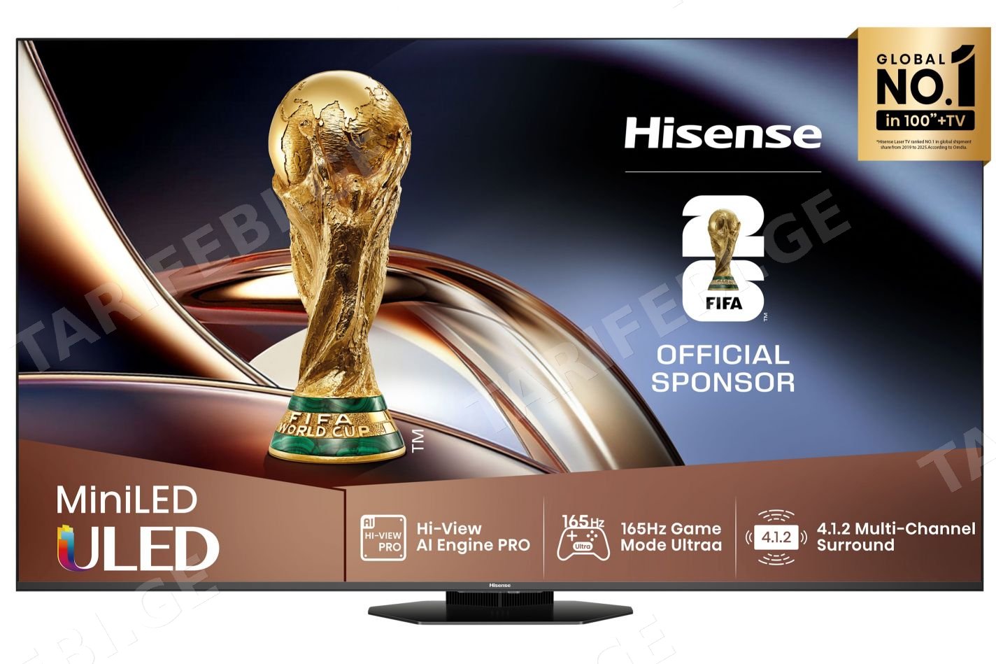 ტელევიზორები Hisense 85U8Q
