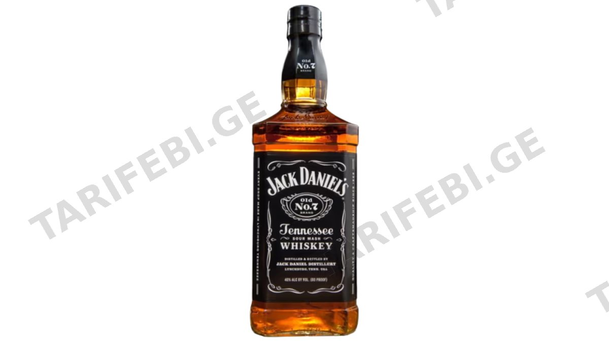 ბურბონი Jack Daniel's - 1L