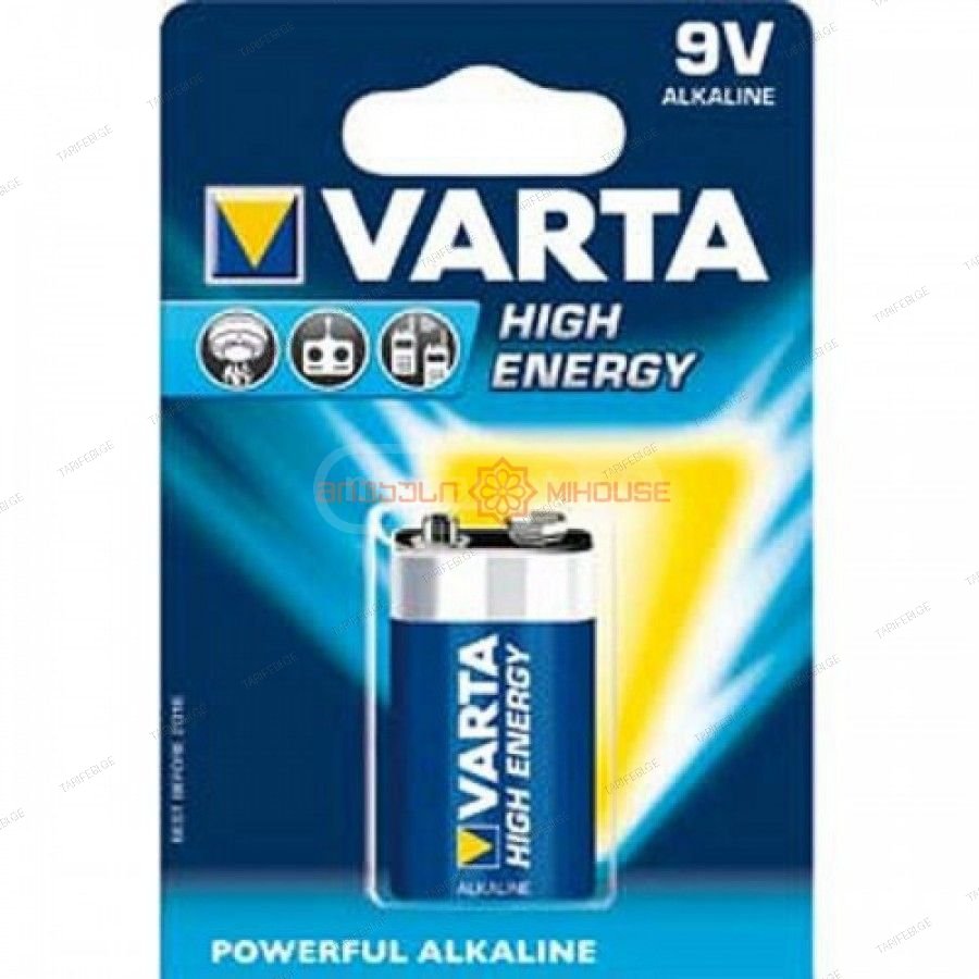 ელემენტი HIGH E 9-V BL1 VARTA