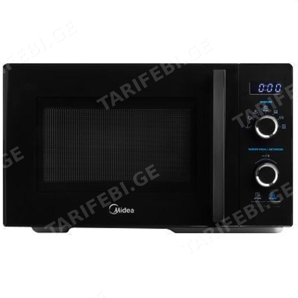 მიკროტალღური ღუმელი Midea AG8P022ET-B 1250W 25L Microwave Oven Black