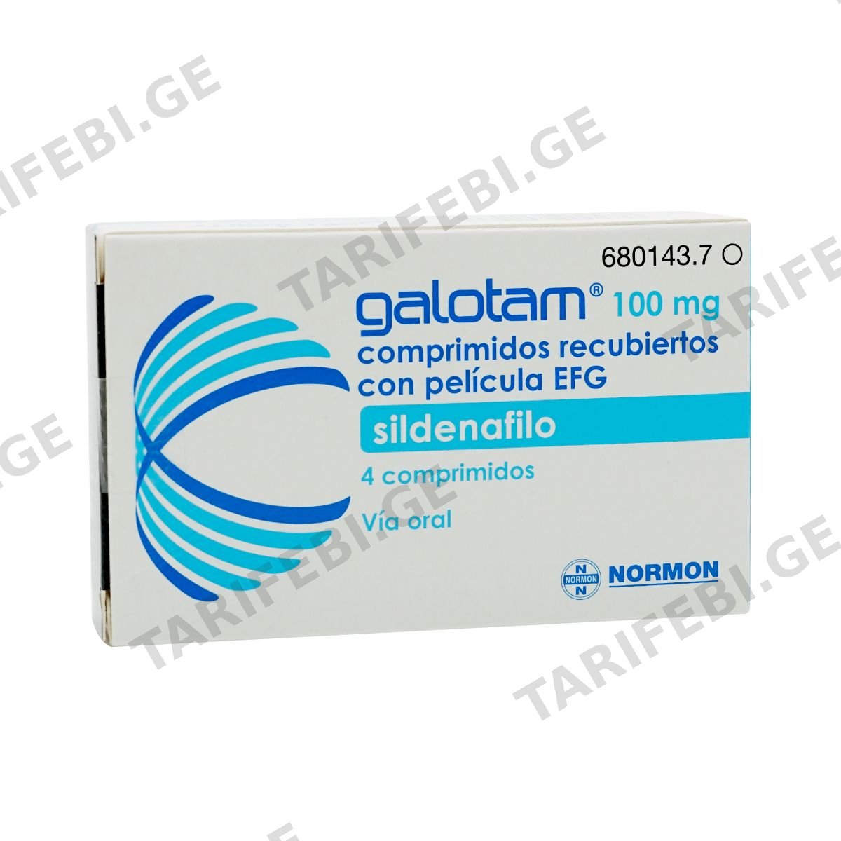გალოტამი - Galotam 100მგ 4 ტაბლეტი