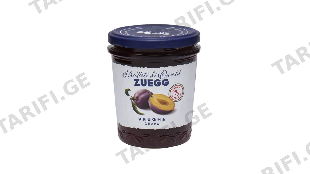 Zuegg-ქლიავის ჯემი 330გრ