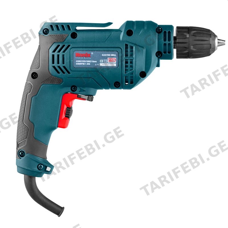 ბურღი RONIX 2112A (450W)