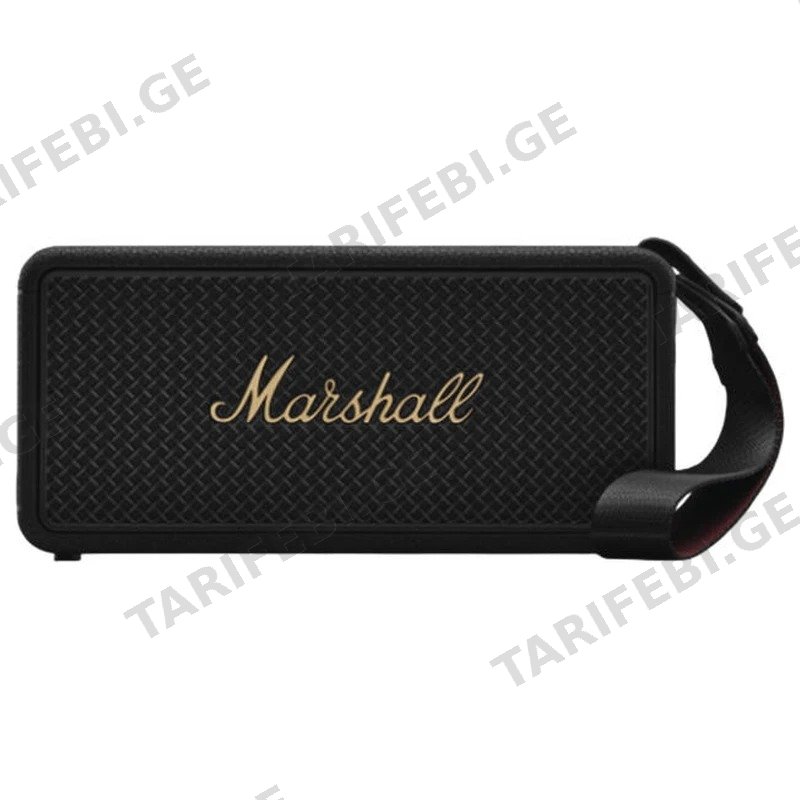 პორტატული BLUETOOTH დინამიკი MARSHALL MIDDLETON II BLACK BRASS