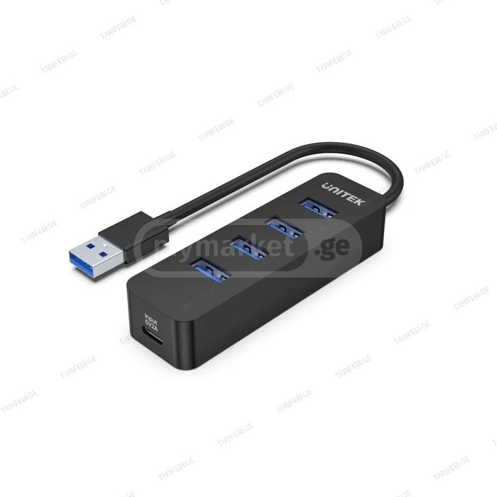 USB HUB 3.0 4-ports With USB-C Power Port