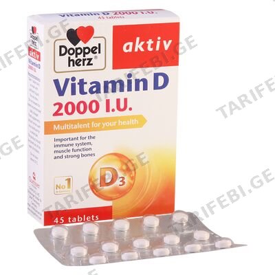 დოპელჰერცი ვიტ.D3 2000სე#45ტ