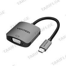 VENTION CGMHA Type-C to VGA Converter ადაპტერი