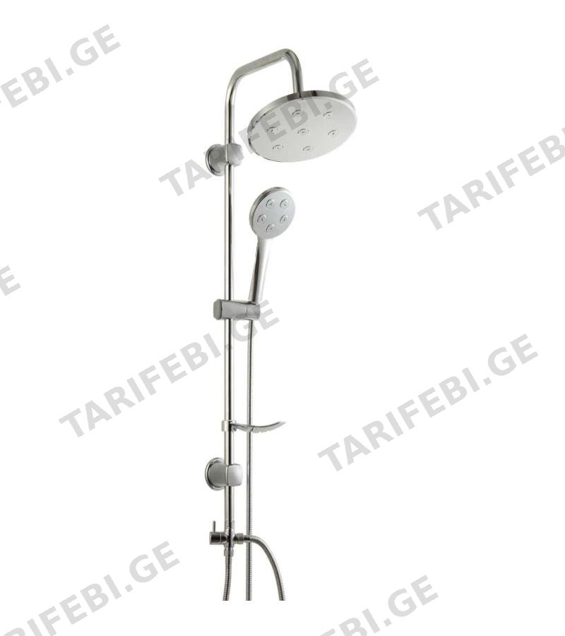 დუშის კომპლექტი ALFA TS400 ქრომირებული D.155.4 მწარ. DUXXA
