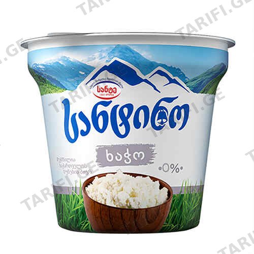 ხაჭო სანტინო 0% 180გრ