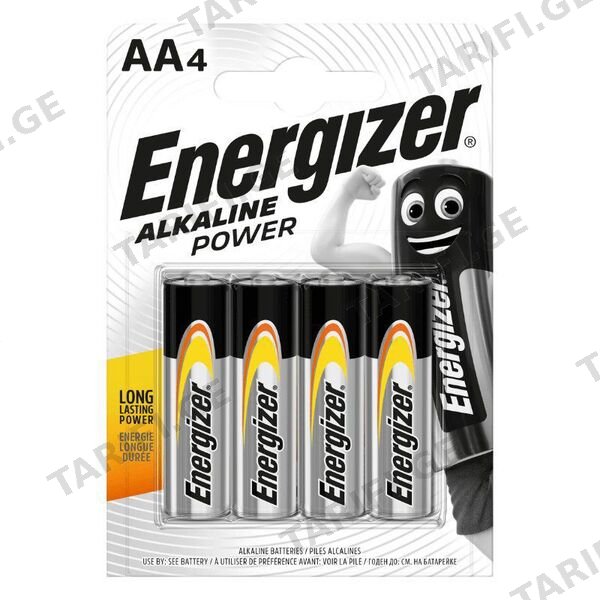 ელემენტი Alkaline Power AA Energizer 6599