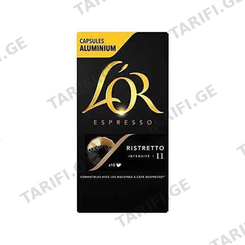 კაფსულა RISTRETTO/LOR / 52გრ