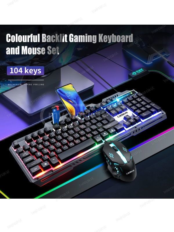 Bajeal K45 keyboard and CADEVE 6900 Keyboard & mouse Backlig