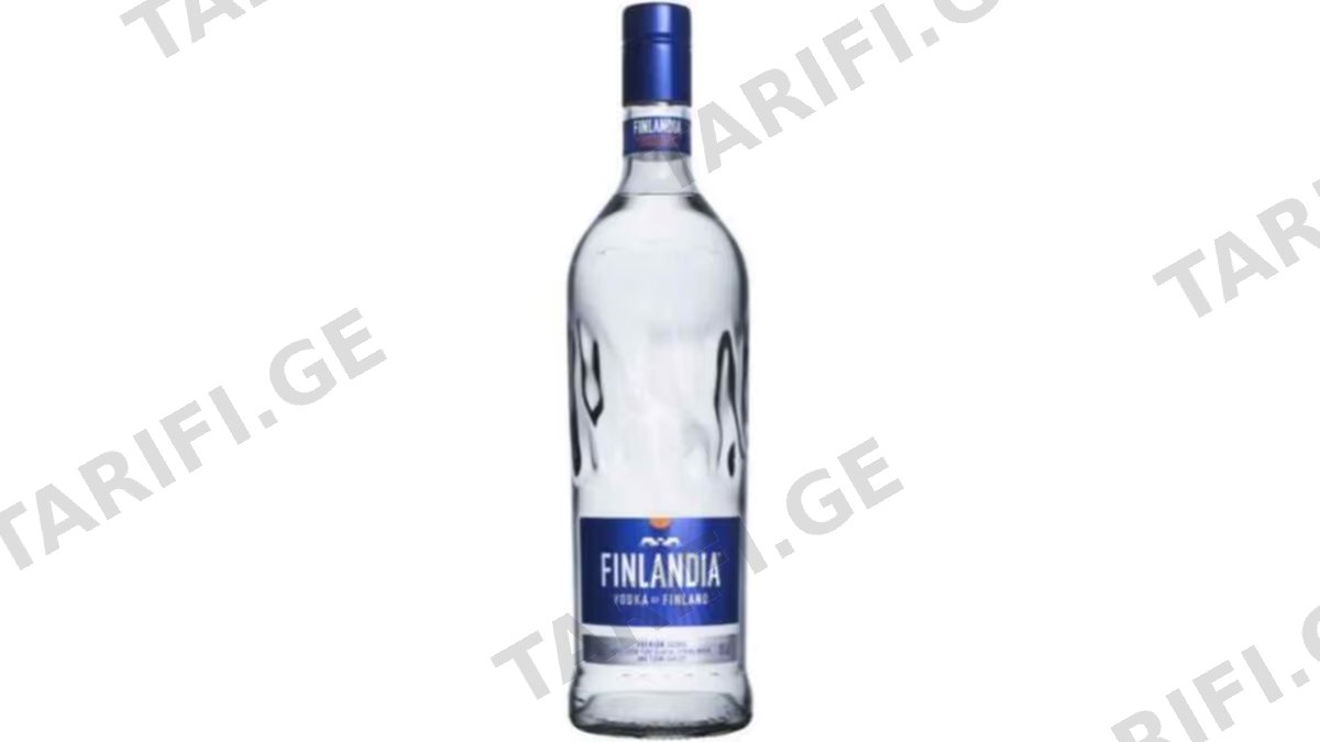FINLANDIA VODKA-არაყი "ფინლანდია" 40% 1ლ