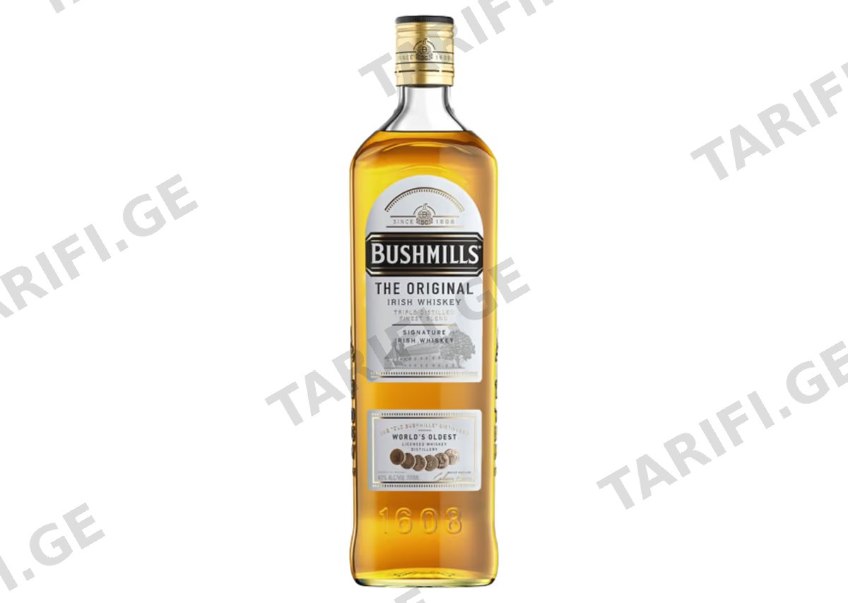 ირლანდიური ვისკი Bushmills - 0.7L